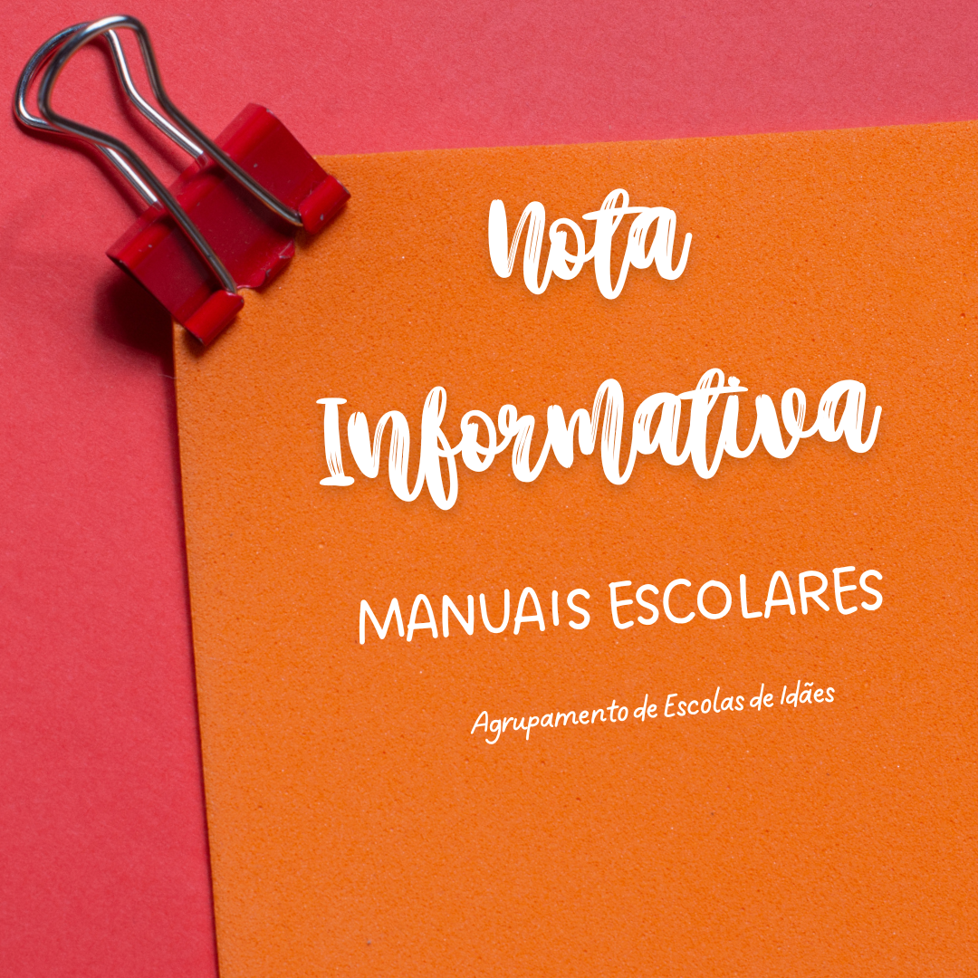 Nota Informativa - Manuais Escolares